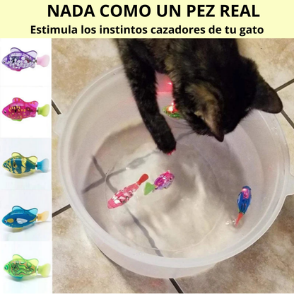 Pez Robot acuático para gatos.